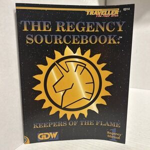 GDW Traveller New Era Regency Sourcebook - Keepers of the Flame VG+